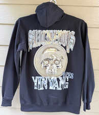 Rare 2023 $uicideboy$ G59 Records Yin Yang Tapes Hoodie SuicideBoys Black Size L picture