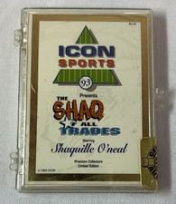 1992-93 Icon Sports SHAQ OF ALL TRADES Shaquille O'Neal sealed art cards set picture