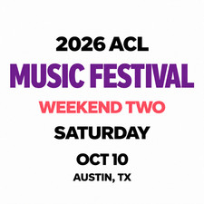 2026 ACL Music Festival GA Wristband – Saturday Oct 10 - Weekend Two picture
