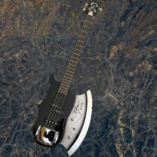 Ship US Cort Gene Simmons Axe Bass 4-String Electric guitar Signature Maple neck picture
