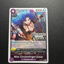Miss Doublefinger (Zala) OP05-073 Judge Stamped - One Piece TCG Promo picture