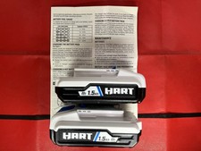 * NEW *  ( 2 PACK ) HART 20V volt 1.5ah BPH011 Lithium Ion  li-on Battery pack picture