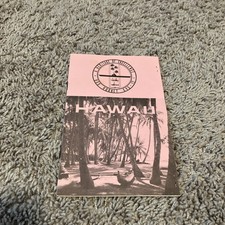 1968-1969 USS HORNET CVS-12 Apollo 12 Hawaii Program Aircraft Carrier Navy Ship picture