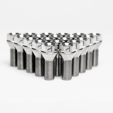 TIKORE M14x1.5x28 Conical Titanium Wheel Bolt Set 20pc - TK-BC1415-ST20 picture