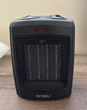 Andily FH105A 1500W Electric Space Heater Portable Indoor Fan Forced Black picture