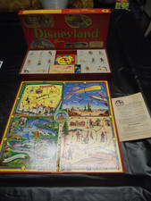 VINTAGE 1954 TRANSOGRAM DISNEYLAND BOARD GAME#3847 COMPLETE picture