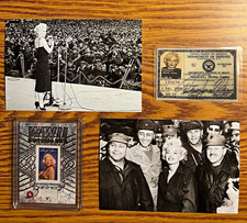 MARILYN MONROE 2025 HISTORIC AUTOGRAPHS L/E #34/72 WWII DNA HAIR RELIC LOT picture