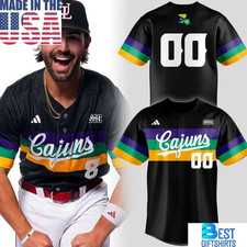 New Arrivals - Cajuns Mardi Gras 2026 Giveaway Jersey - All Size picture