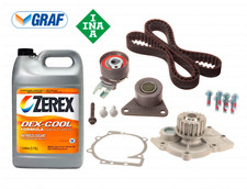 Timing Belt Kit + Water Pump + Coolant Original INA / GRAF for select VOLVO picture