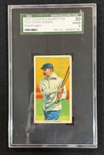 1914-16 Coupon Cigarettes Type 2 - T213-2 Chick Gandil (RC) SGC 2 picture