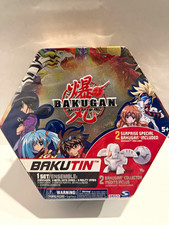 NEW Spin Master Bakugan Battle Brawlers BakuTin Metal Tin Set 2008 - See pic picture