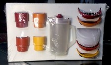 15pc NEW VNTAGE TUPPERWARE *Mini Serve It* Children's Party Set (unopened) picture
