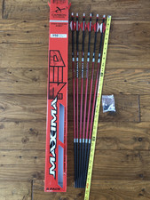 Carbon Express Arrows Maxima Red Spine 350 (6 Pack) With INSERTS - MPN - CX50754 picture