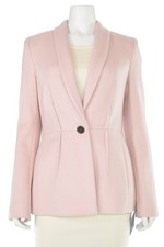 Escada 100% Virgin Wool Tailored Jacket in Light Pink sz 8 / 38 DE picture