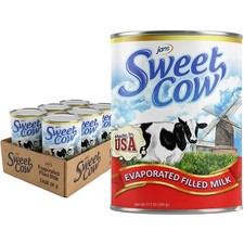 Jans Sweet Cow Evaporated Milk, 13.7 oz, Pack of 6, Ounce (Pack 6) picture