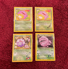 Wizards of the Coast Pokemon TCG Koffing Koga's Koffing Dark Weezing Lot x4 picture
