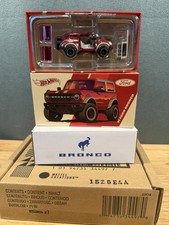 Mattel Hot Wheels RLC Exclusive '21 Ford Bronco Red/White Non-Chase ( JJY74) picture