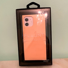 FLAUNT Pink Matte Square Phone Case for Apple iPhone 12 / 12 Pro picture