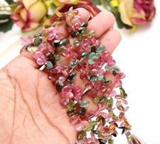 Natural Multi Tourmaline Faceted Pear 5*7mm 8