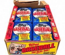 1983 Topps Baseball Wax Box 30 Unopened Packs Gwynn Boggs Sandberg RC picture