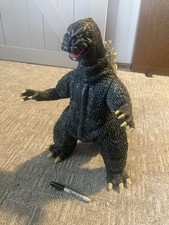 Vintage 1988 Bandai Soft Vinyl Large Godzilla Figure  picture