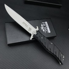 Tactical Russian Finka NKVD Ball Bearing Folding D2 Blade Hunting Survival Knife picture