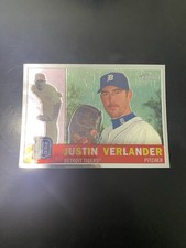 Topps 2009 Heritage Chrome Justin Verlander Detroit Tigers #C66 /1960 picture