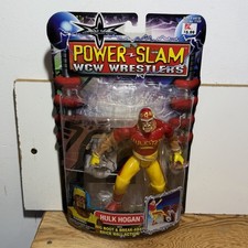 WCW TOYBIZ HULK HOGAN POWER SLAM WRESTLING ACTION FIGURE New In Box picture