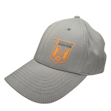 Orangetheory Fitness 2022 Marathon Month Gray Orange Hat NWT Adjustable picture