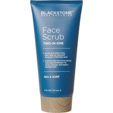 BLACKSTONE Men's Face Scrub Two-In-One, Sea & Surf - 6 Oz picture