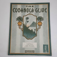 Antique 1909 Von Tilzer Sheet Music The Cubanola Glide Von Tilzer #SM3 picture