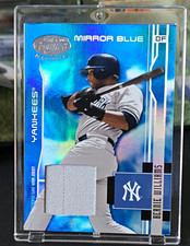 Donruss 2003 Leaf Certified Materials Bernie Williams Mirror Blue #128 /100 picture