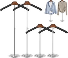 4 Pack T Shirt Display stand, Adjustable T shirt Shoulder Stand for Vendor Po... picture