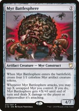 Myr Battlesphere 212 Rare Commander 2018 C18 MTG picture