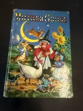 Vintage 1953 Mother Goose Nursery Rhyme Book by Whitman Retro Decor picture