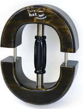 Professional Wood Hat Stretcher for Fitted & Cowboy Hats, Heavy Duty Hat Shaper picture