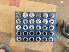 Hardinge 5C Collet 30 Piece Assortment Emergency, Round, Hex picture