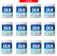 Natural Vitality Calm Magnesium Powder 8oz Unflavored | PACK OF 12 | EXP 10/2027 picture
