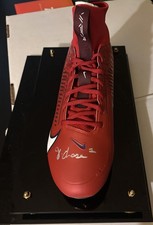Ja'Marr Chase Cincinnati Bengals Autographed Nike Vapor Cleat Beckett Witnessed picture