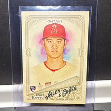 Topps 2018 Allen & Ginter World's Champions Shohei Ohtani RC #100 Pack Fresh picture