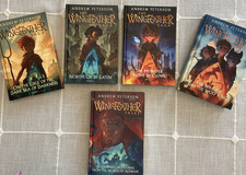WINGFEATHER SAGA SET OF 5 HC- LIKE NEW - NEVER READ BOOKS  1-4 + TALES PETERSON picture