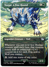 MTG Torgal, A Fine Hound (Borderless) Final Fantasy 345 FFXVI NM picture