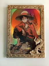 Serial Monkey D. Luffy One Piece card Serialized RARE picture