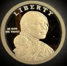 2021-S Sacagawea Dollar GEM PROOF DEEP ULTRA CAMEO Coin picture