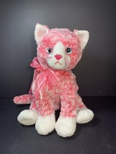 Ty Pinkys Sugarcat Pink Tabby Cat 10