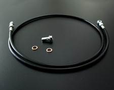 for 1992-2000 Honda Civic 94-01 Acura Integra Clutch Line Stainless Steel Black picture
