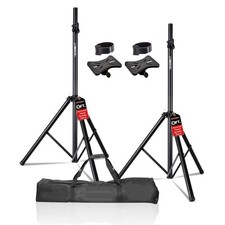 5Core Speaker Stand Tripod Pair Heavy Duty Adjustable 72