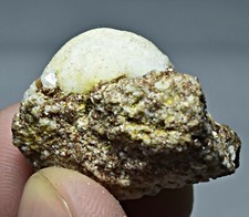 58 CT UNKNOWN Natural White Crystal On Matrix From Pakistan picture
