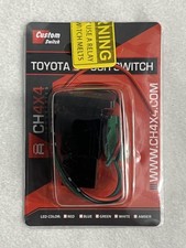 NEW CH4X4 Toyota Momentary Push Switch Garage Opener - Blue LED Illumination picture