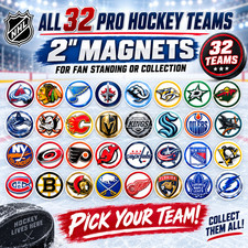 NEW Handmade Hockey Team Magnets 2